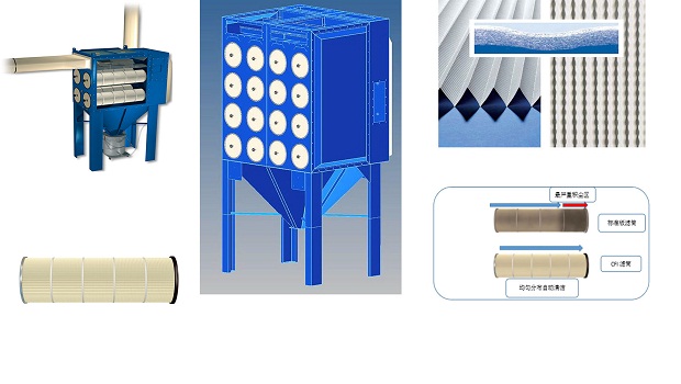 自动脉冲滤筒式除尘器